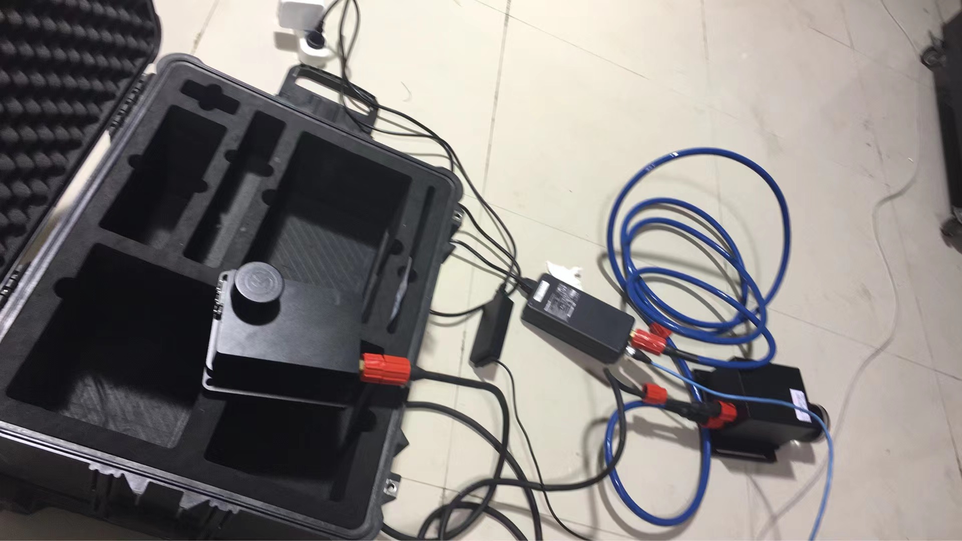 便携式水下激光粒子测流系统